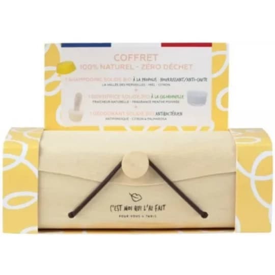 C'est Moi Qui l'ai Fait Coffret Cosmétiques Solides Bio N°1