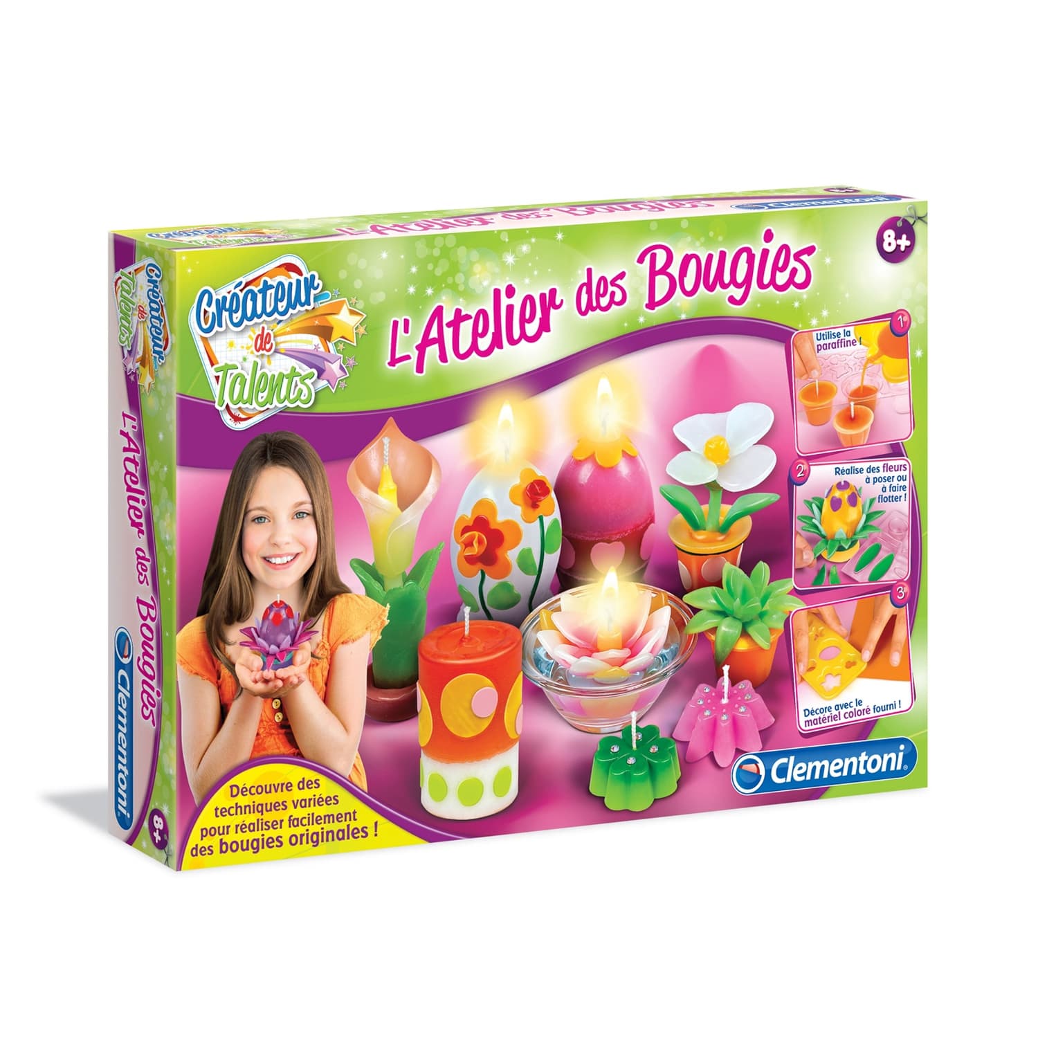 Créateur de talents : L'atelier des bougies